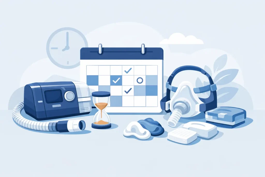 How Often to Replace CPAP Supplies: A Schedule